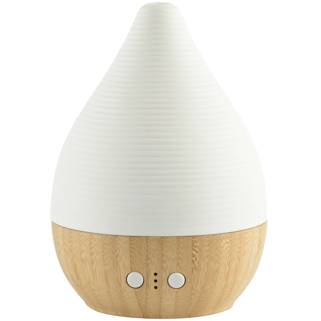 Natural Electric Essence Oil Diffuser Aromatherapy Diffuser Wood and Glass Nebulizing Diffuser