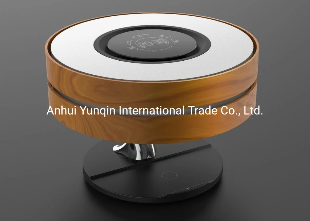 Bedroom Touch Control Smart Lamp with Bt Speaker and Wireless Charging Function