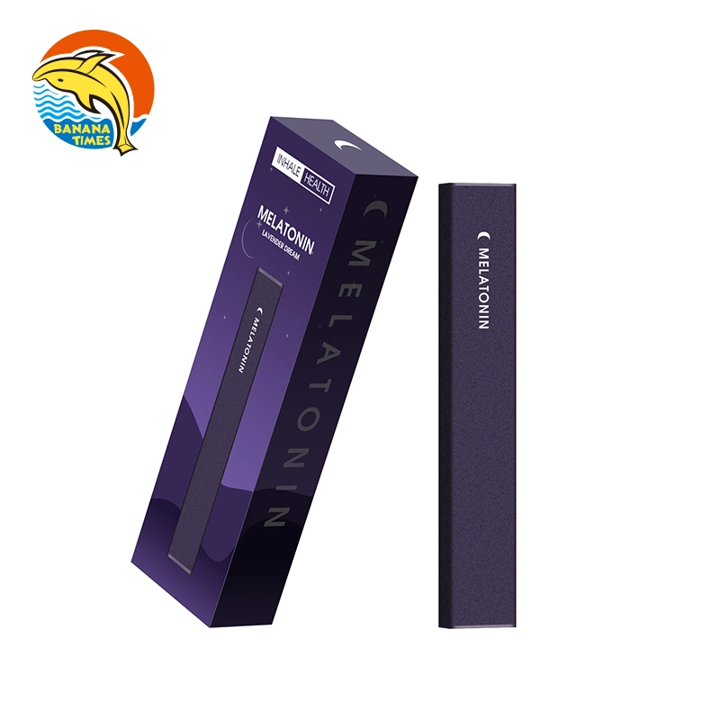 Bananatimes Professional Supplier 300 Puffs Melatonin Vape Lavendar Flavor Sleep Personal Diffuser