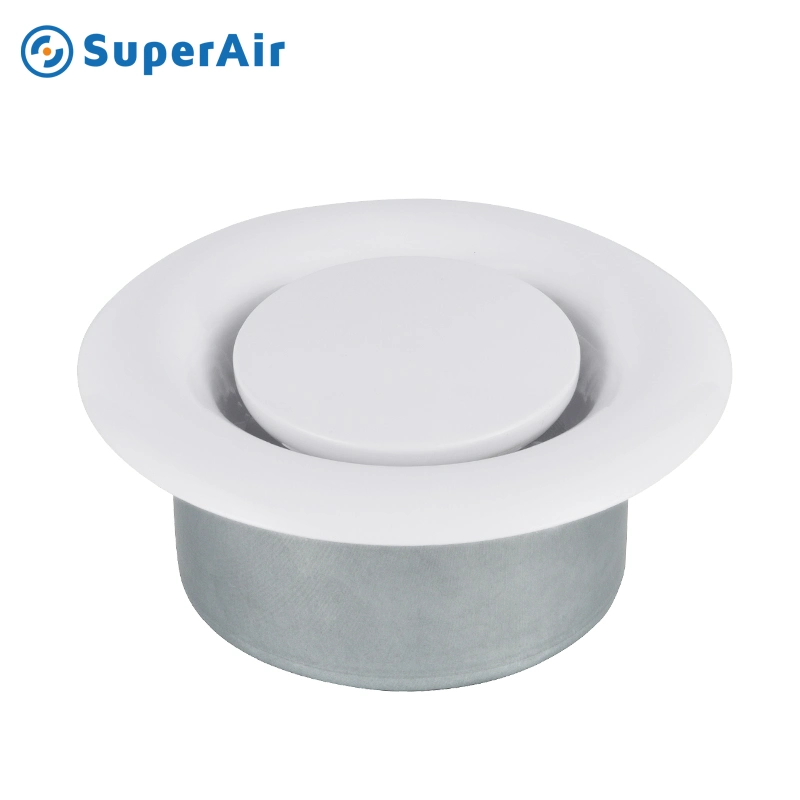 Best Selling Stainless Steel Alloy AISI304 Metal Universal Diffusers Inox for Wall or Ceiling Mounting with All Types of Circular Ducts